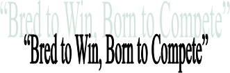 �Bred to Win, Born to Compete�
